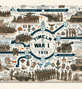 Línea del tiempo de la Primera Guerra