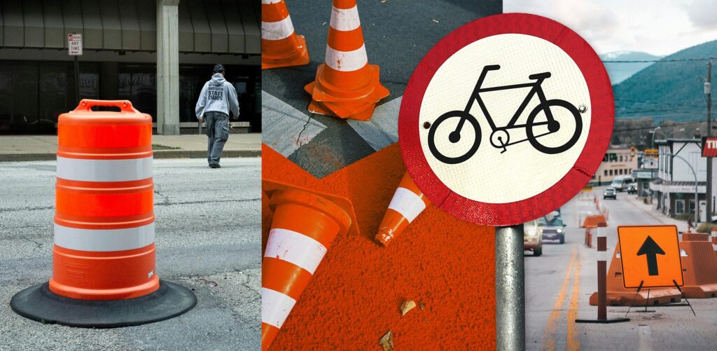 La importancia de los conos viales en obras temporales y desvíos 1 La importancia de los conos viales en obras temporales y desvíos