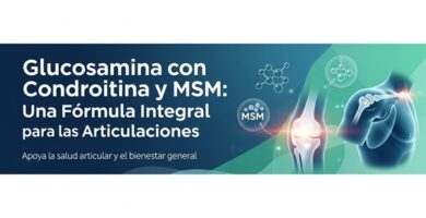 Glucosamina con Condroitina y MSM: Fórmula Integral para Articulaciones