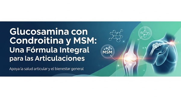 Glucosamina con Condroitina y MSM: Fórmula Integral para Articulaciones 1 Glucosamina con Condroitina y MSM: Fórmula Integral para Articulaciones